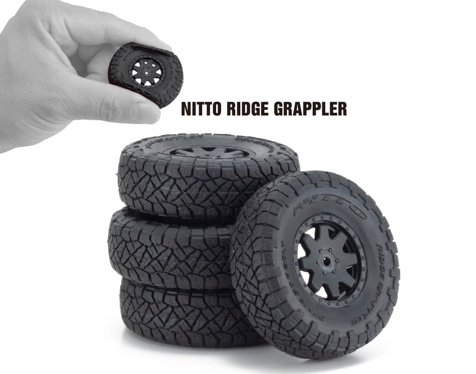 装着タイヤは「NITTO RIDGE GRAPPLER」を採用
