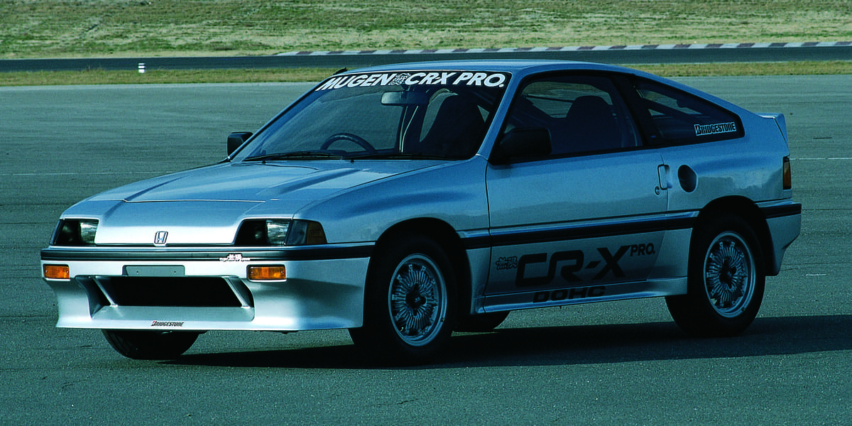 レースで速さを発揮したCR-Xは無限チューンで市場にも出回る