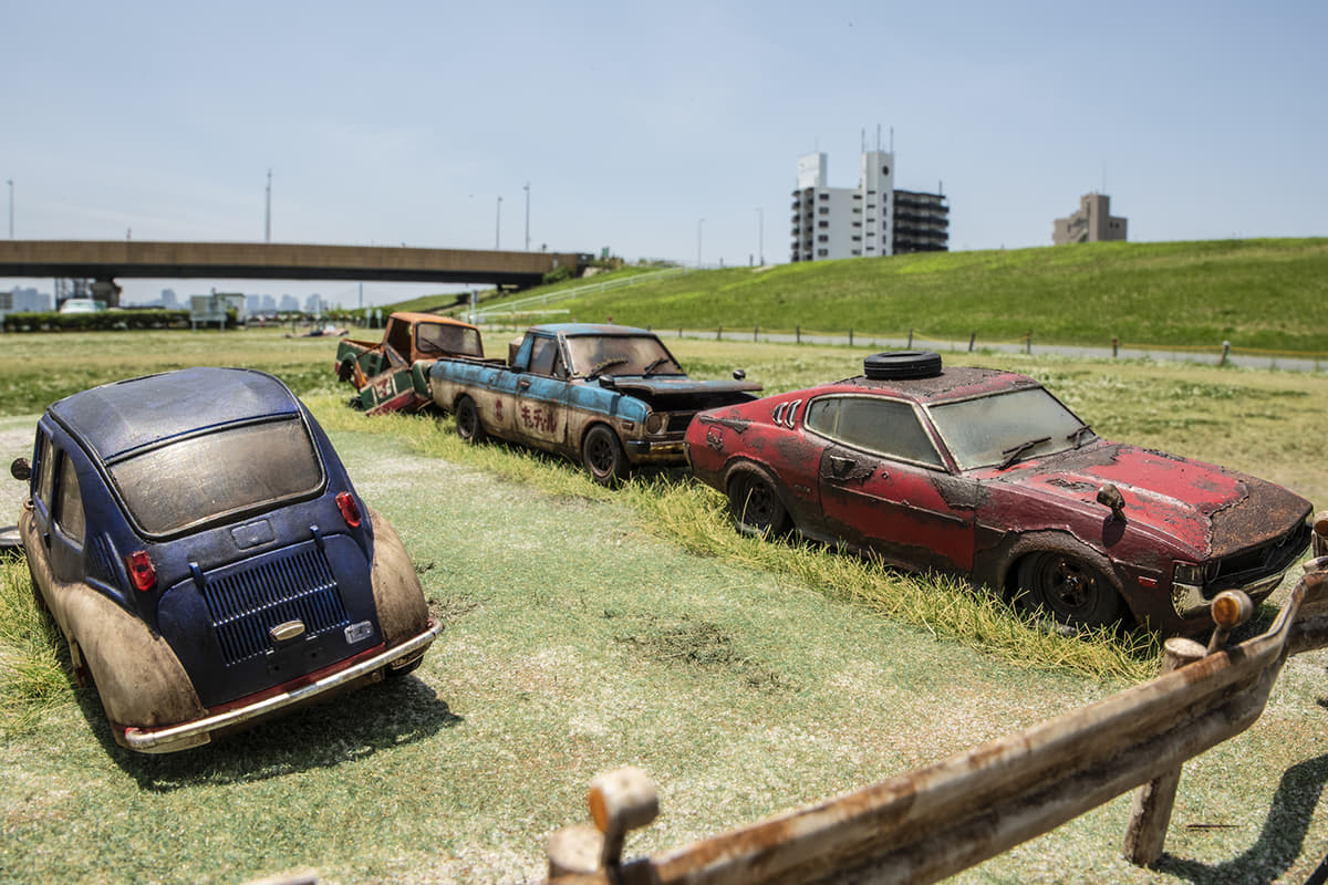 常人にはわからない 放置車両 マニアの 実物写真 と プラモ が本気すぎて感動する Auto Messe Web カスタム アウトドア 福祉車両 モータースポーツなどのカーライフ情報が満載