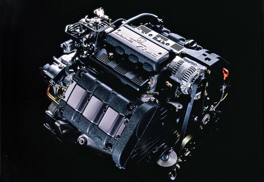 今となっては現行シビックRのK20C型直列4気筒VTECターボよりもロースペックな初代NSXのエンジン