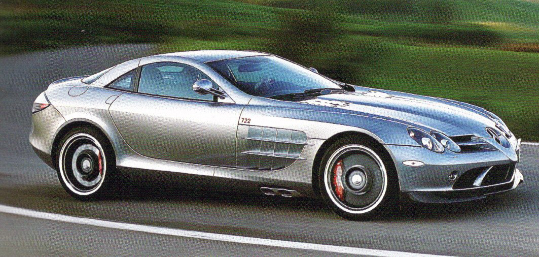 2006年パリサロンで高性能バージョンとして発表された「SLRマクラーレン722エディション 」