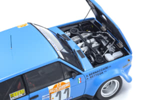 【画像】WRC用のホモロゲモデル！　「フィアット・アバルト131ラリー」が1/18スケールモデルで発売！【京商】 〜 画像17