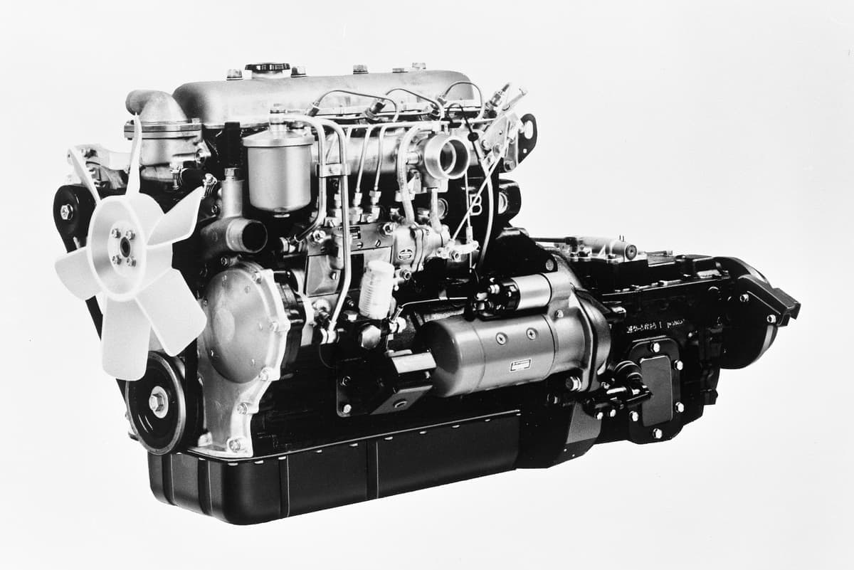 3リッターB型直4OHVディーゼルエンジン