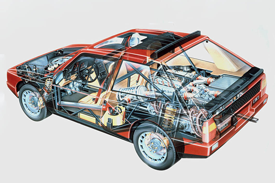 0kgの車体に600馬力の 怪物 プロでも操りきれない ランチア デルタs4 の恐るべき走り Auto Messe Web カスタム アウトドア 福祉車両 モータースポーツなどのカーライフ情報が満載