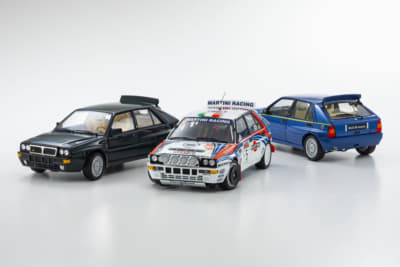 京商　ミニカー　LANCIA DELTA 2台セット