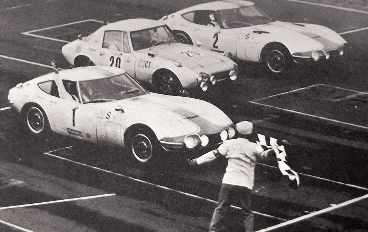 1967年の富士24時間レースでのシーン