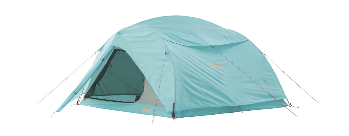初心者にオススメのテントは、ドーム型かティピー型でサイズは就寝する人数＋1人分、素材はポリエステル