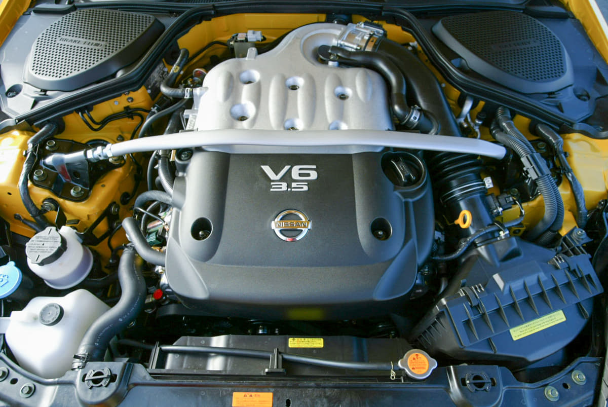 Z33に搭載される3.5リッターV6エンジン