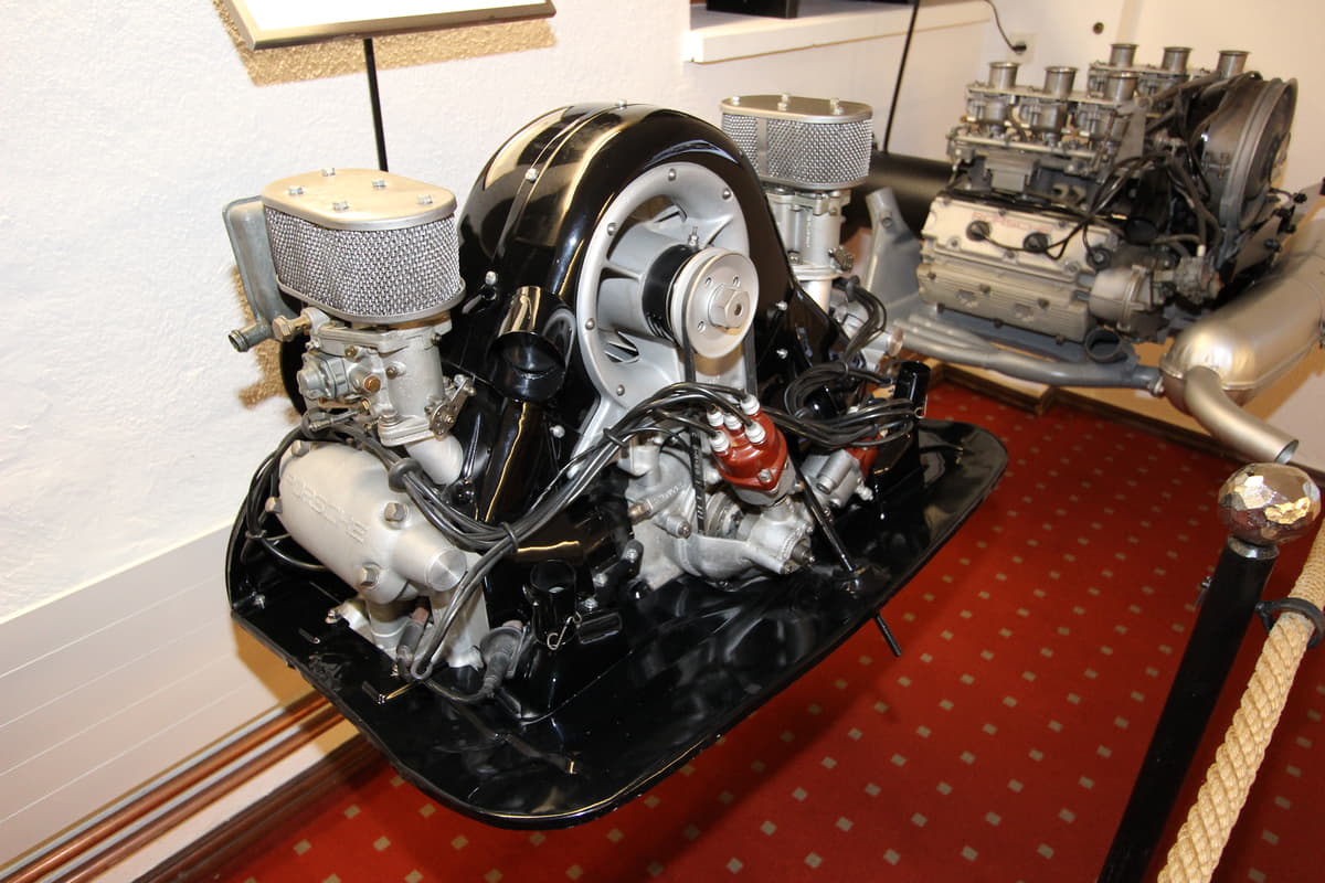 1959年ポルシェ1600GSカレラのエンジン