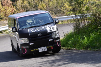 全日本ラリー2021シーズンにハイエースで参戦しているCAST RACING。無謀かと思えるチャレンジの理由を聞いた