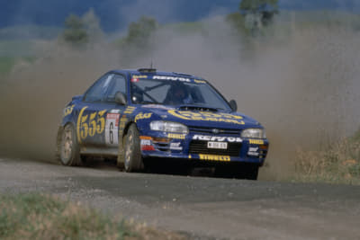 WRCに参戦したインプレッサその1