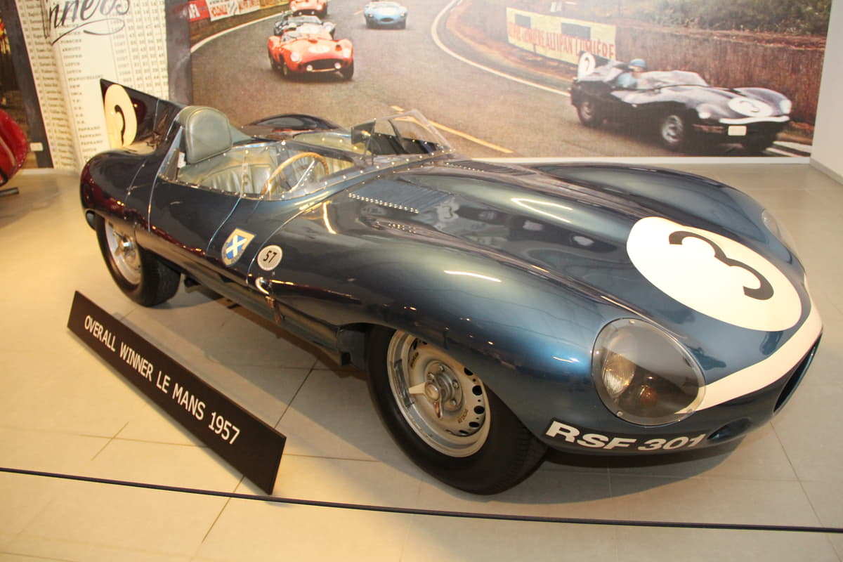 ジャガーDタイプ　1957年ル・マン優勝車