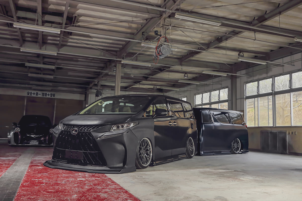 日本未発売の レクサスlm顔 に 顔面整形 学生が作った 電車 みたいな アルファード Auto Messe Web カスタム アウトドア 福祉車両 モータースポーツなどのカーライフ情報が満載