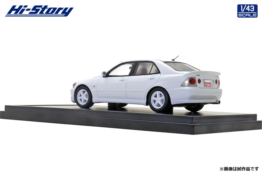 TRDカラーも登場！ 1/43スケール「トヨタ・アルテッツァ RS200 TRD」が 