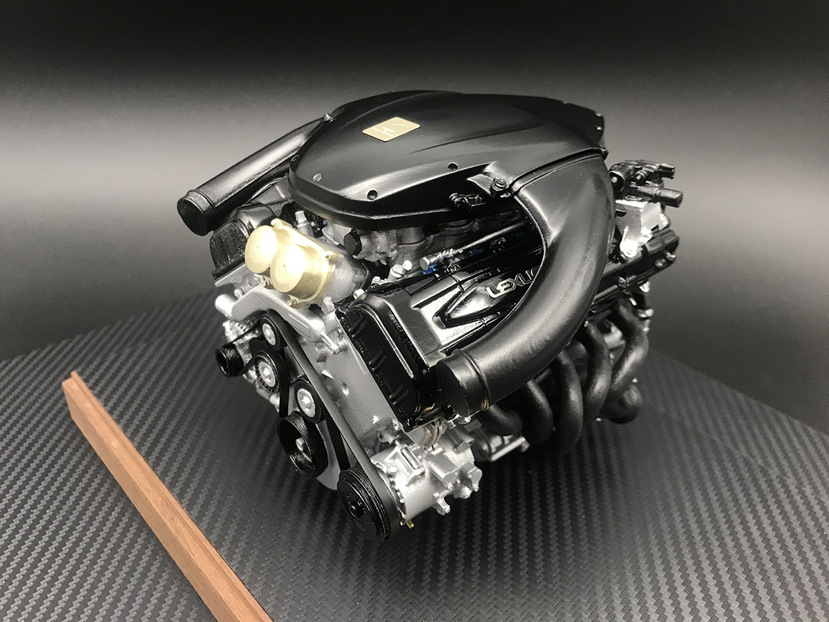 LFAのエンジンスケールモデルのイメージ