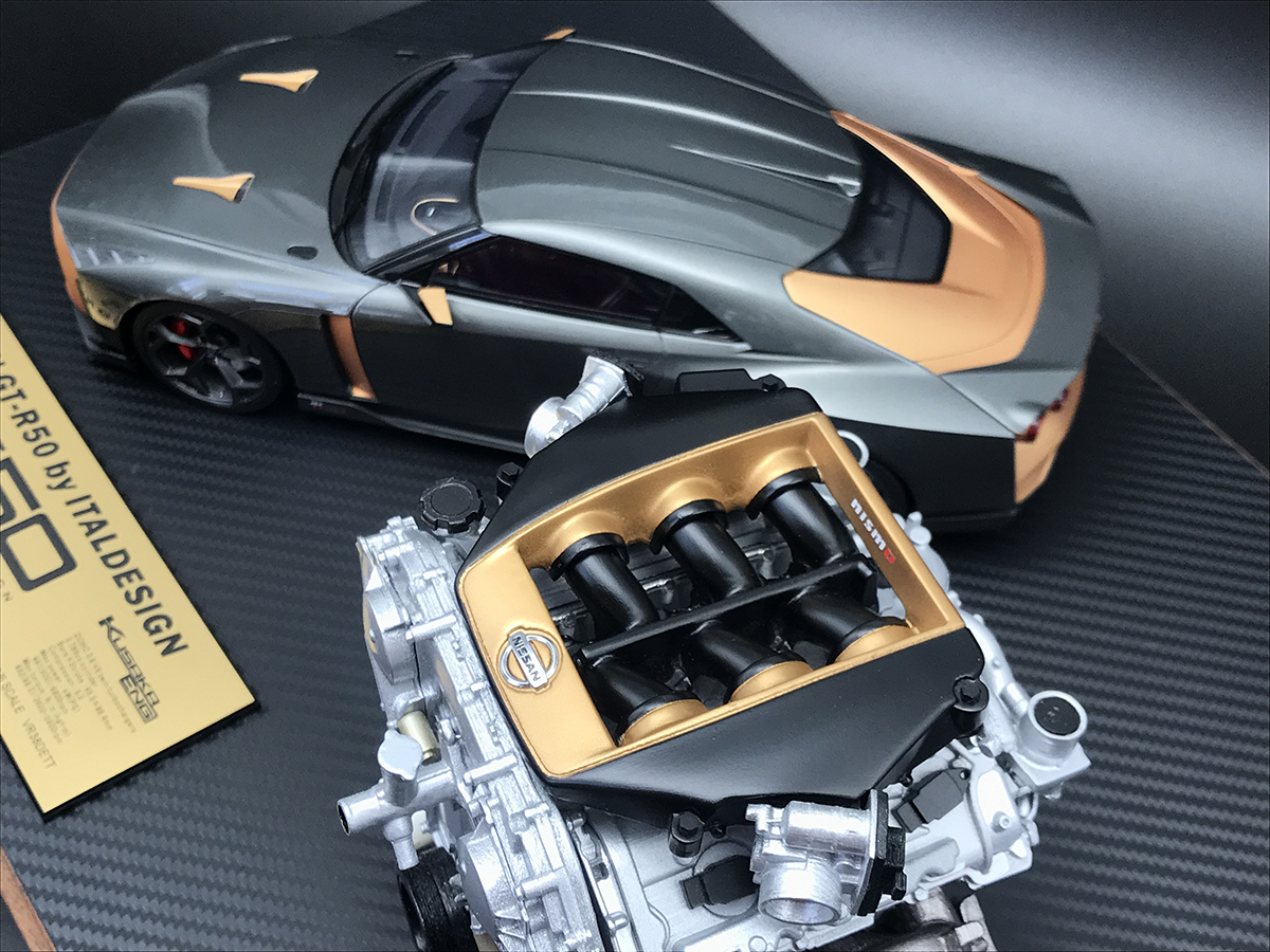 実車同様50台のみ！ 日下エンジニアリングから1億円R35GT-Rのエンジン 