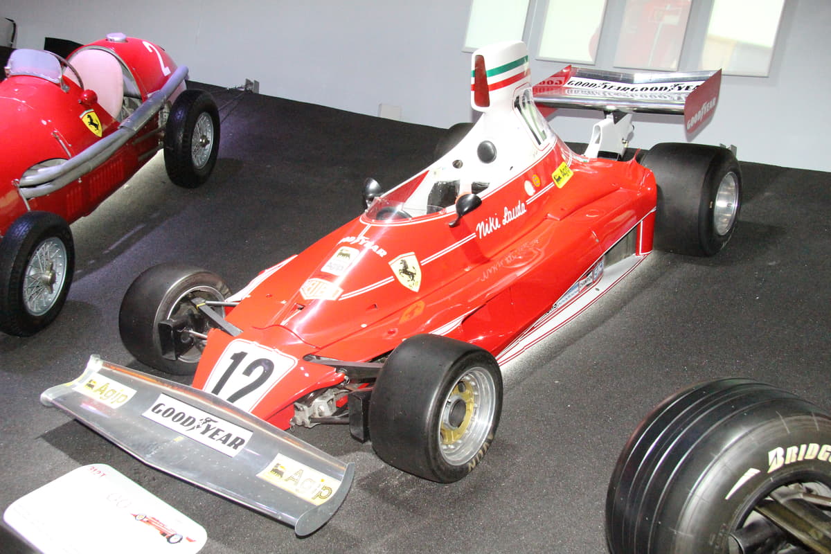 フェラーリ312F1マシン