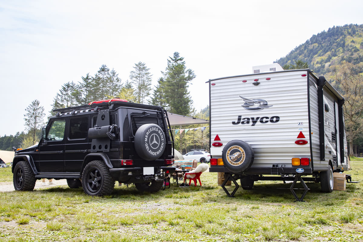 これは 最強タッグ でしょ Gクラス アメリカントレーラーの 反則級 アウトドア生活 Auto Messe Web カスタム アウトドア 福祉車両 モータースポーツなどのカーライフ情報が満載