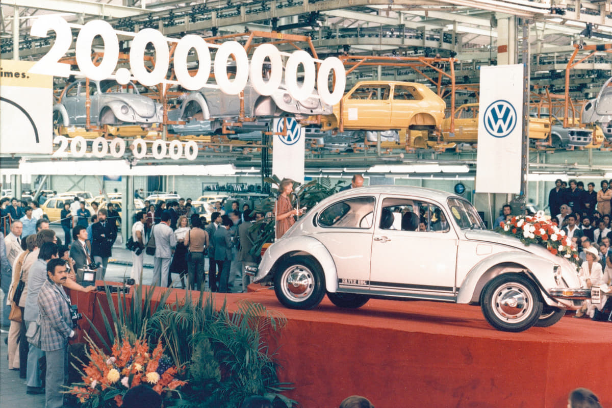 VWビートル2000万台突破記念車