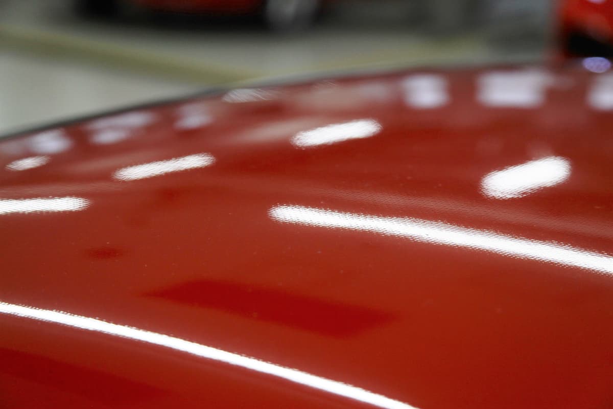 フェラーリF50のボディ表面