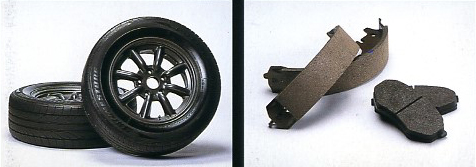 コンフォートGT-Zのタイヤ&ホイール、ブレーキパッド/シュー