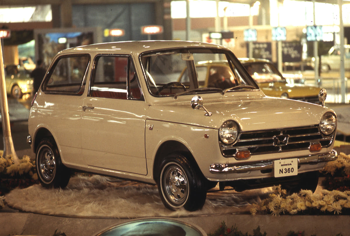 軽自動車市場が初の大盛況を迎えた1960年代にホンダはN360でライバルを一蹴するデビューを果たす