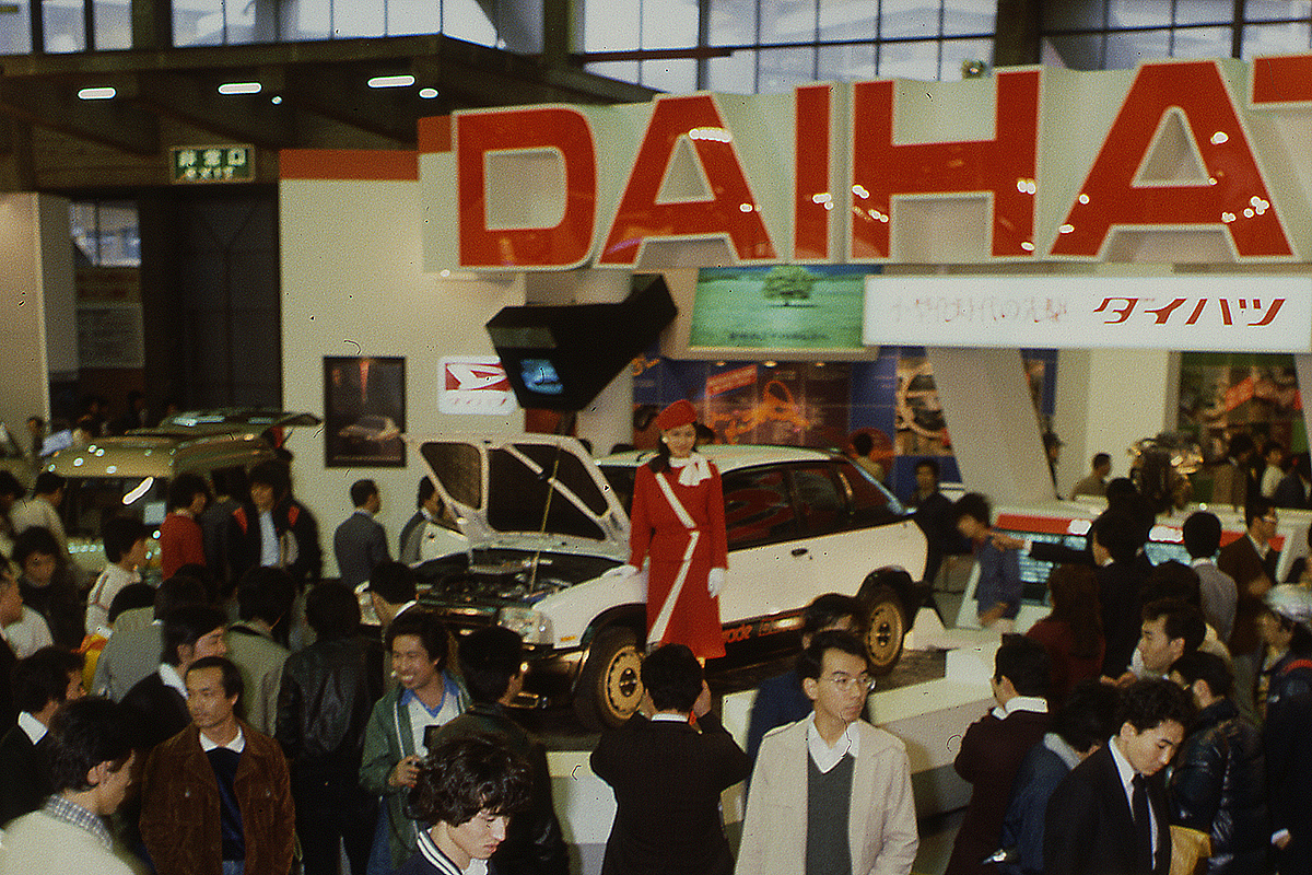 1981年東京モーターショー出展のシャレード・デ・トマソ