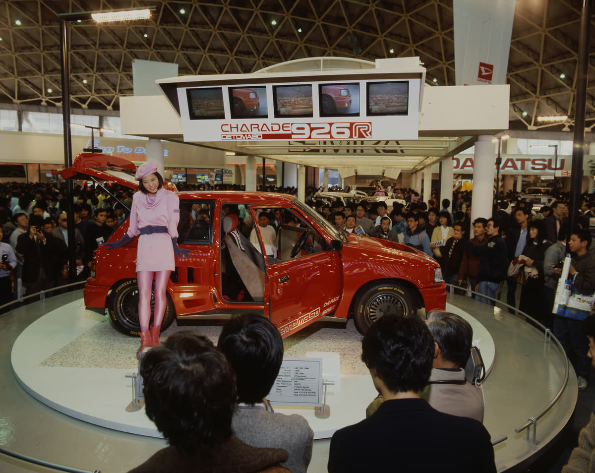 1985年東京モーターショー出展のシャレード・デ・トマソ