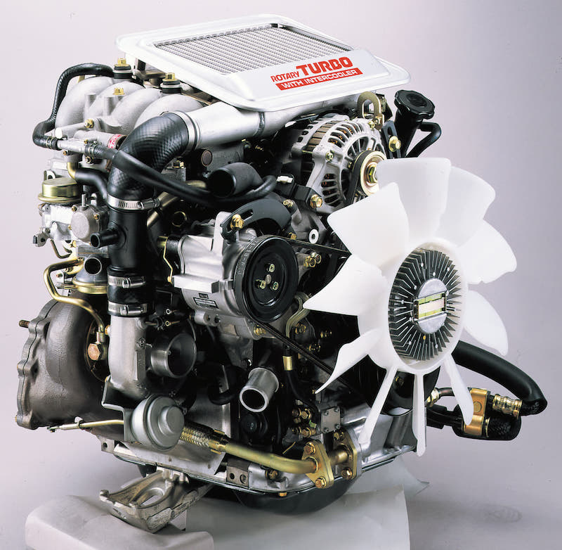マツダ13B型ロータリーエンジン