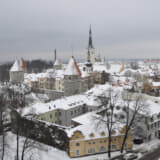 エストニアの首都タリンの旧市街区