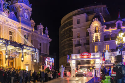 現代のWRC版モンテカルロはモナコのカジノスクエアからスタート