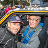 WRCやル・マン24時間で活躍後シトロエンスポールの代表となったギ・フレクランをジャン・ラニョッティが激励