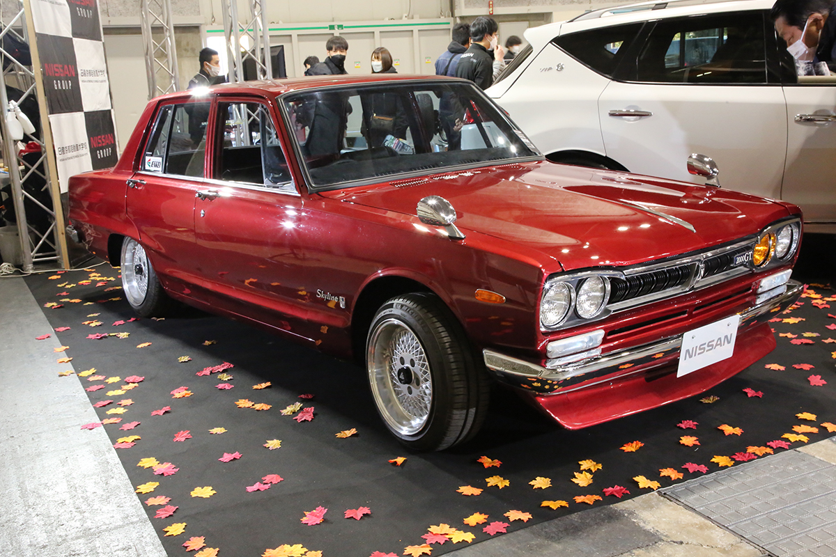 ハコスカに現代の技術を投入 役目を終えたr34の実習車からパワートレインを移植した学生の力作に注目 大阪オートメッセ22 カスタム アウトドア 福祉車両 モータースポーツなどのカーライフ情報が満載 Auto Messe Web