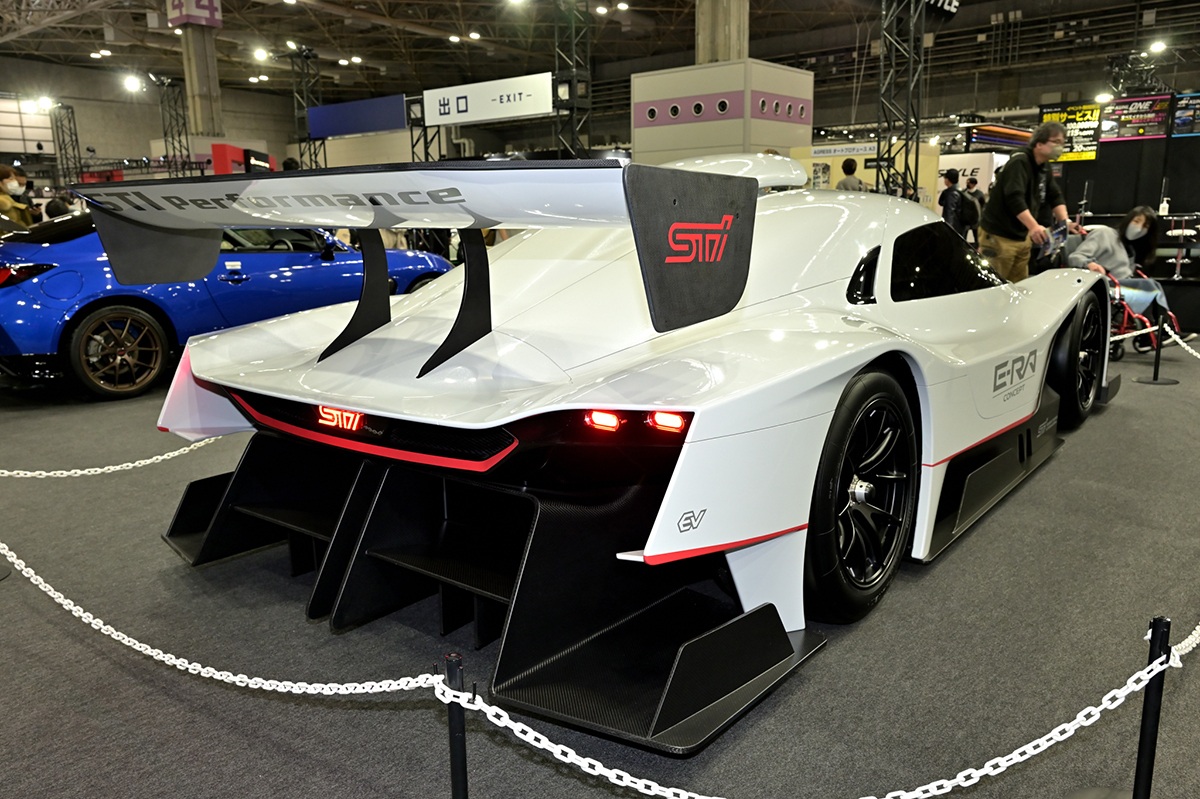 Evでもスバル Stiらしさを ソルテラ Sti E Raコンセプト が大阪に上陸 大阪オートメッセ22 画像48 Auto Messe Web カスタム アウトドア 福祉車両 モータースポーツなどのカーライフ情報が満載