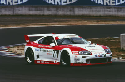 全日本GT選手権を走る80スープラ