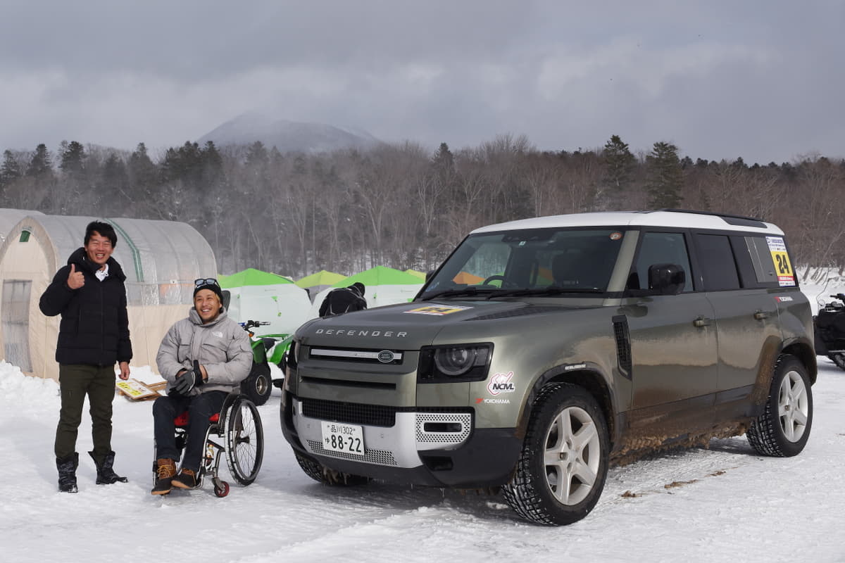 「本格ジムニー」から「トランポ仕様ハイエース」に「ディフェンダー」まで参加！　真冬の北海道を舞台に開催した「Shibareru Adventure Rally 2022」をレポート