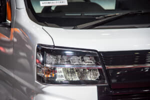 新型アトレーの寝室 風呂つき車中泊仕様にラグジュアリー仕様まで ダイハツの展示が今年も本気だった 大阪オートメッセ22 カスタム アウトドア 福祉車両 モータースポーツなどのカーライフ情報が満載 Auto Messe Web