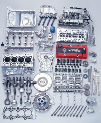 F20Cエンジン全部品