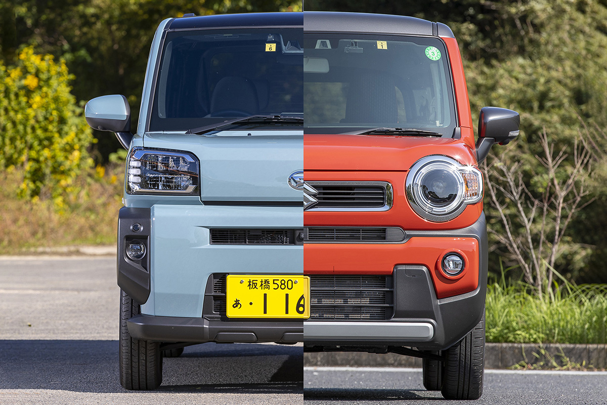 スズキ ハスラー Vs ダイハツ タフト アウトドアの最強 軽suv はドッチか徹底比較 カスタム アウトドア 福祉車両 モータースポーツなどのカーライフ情報が満載 Auto Messe Web