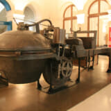 1770年にフランスで作られた蒸気機関の砲車