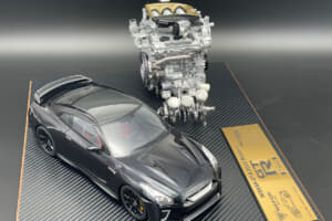 【画像】日産GT-Rの限定車を美麗なモデルカーと精巧なエンジンモデルで堪能できる！　日下エンジニアリングの新作が登場 〜 画像20