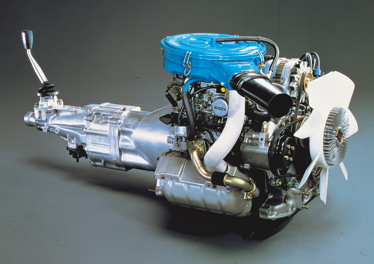 水冷2ローター12A型ロータリーエンジン