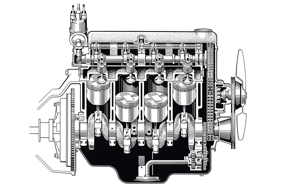 BMW1500エンジン