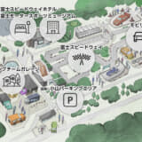 富士スピードウェイを取り囲んで多彩な施設が集まる複合施設