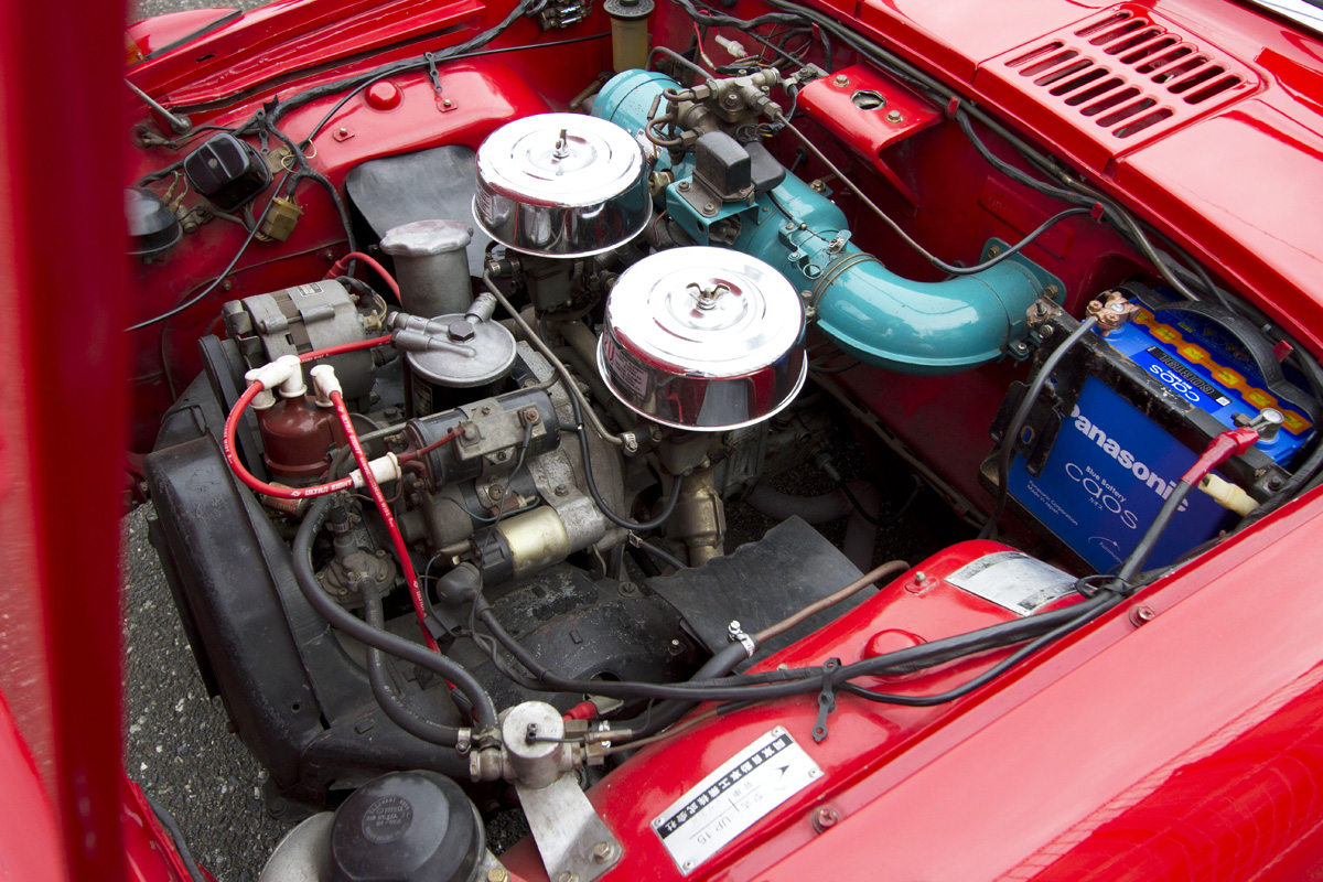 トヨタ・スポーツ800のエンジン