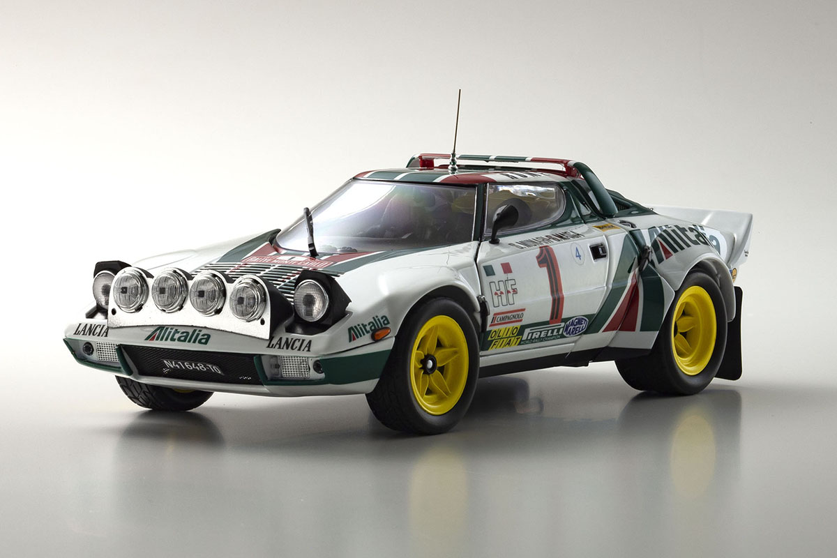 【画像ギャラリー】14年ぶりに改良！ 京商から1/18スケール「ランチア ストラトスHF モンテカルロラリー 1977」が発売 AUTO