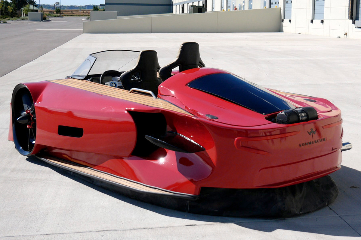 ホバークラフト水陸両用世界で唯一の1台