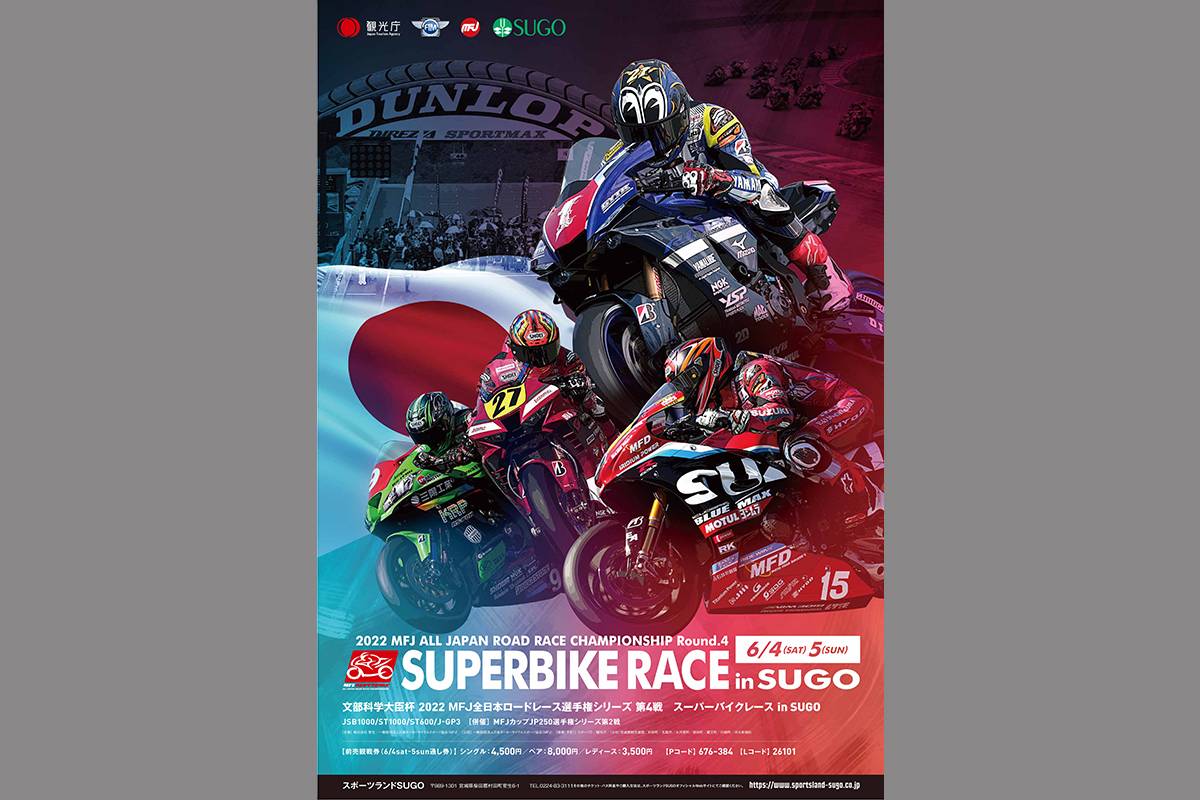 全日本ロードレース選手権のポスター
