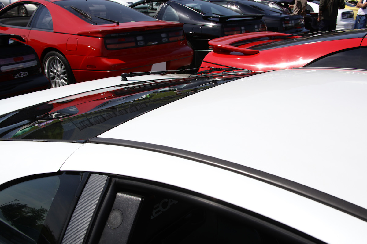 愛車のために整備士資格を取得 子育ての次はクルマを育ててる フェアレディｚが好きすぎる女性オーナー３人の偏愛っぷり 画像3 Auto Messe Web カスタム アウトドア 福祉車両 モータースポーツなどのカーライフ情報が満載