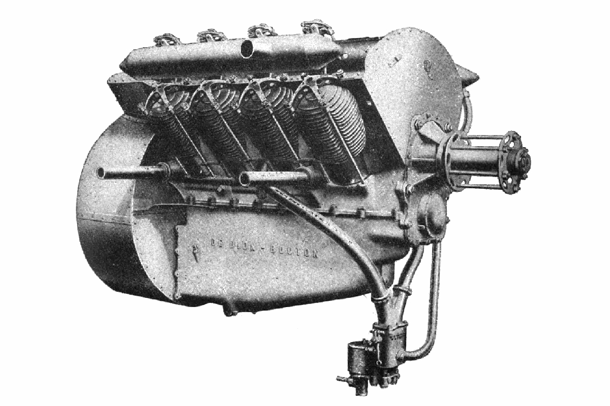 ド・ディオン・ブートンのV8エンジン